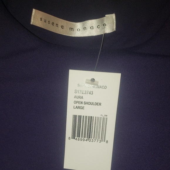 Susana Monaco Dark Purple Ivy Sheath Dress - Picture 4 of 6